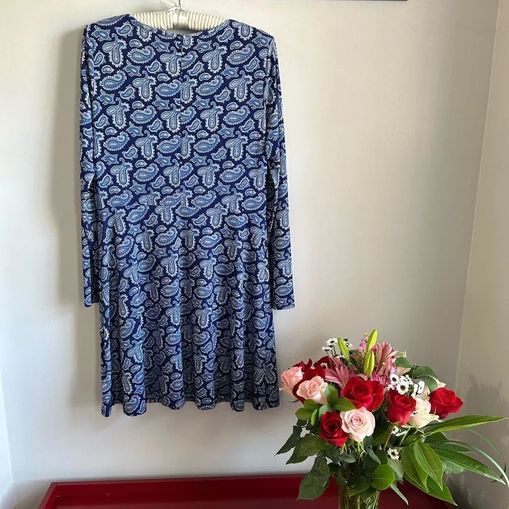Michael Kors A-line Paisley Dress